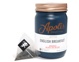 Open image in slideshow, English Breakfast Organic Black Tea Blend by Apolis
